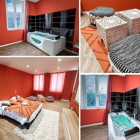 Apartment Chic N2 Avec Jacuzzi & Projecteur Roubaix